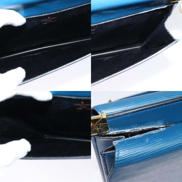 LOUIS VUITTON Epi Grenel Shoulder Bag Blue M52362 - Picture 12 of 13